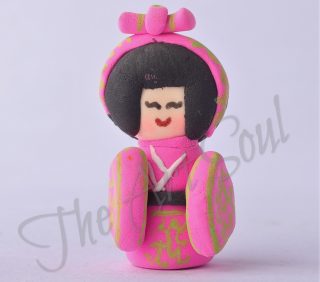 CHINEESE DOLL HANDMADE CLAY MINIATURE