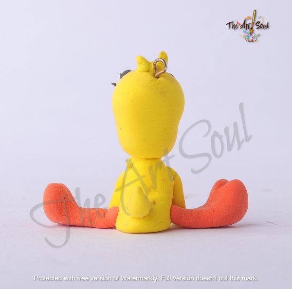 HANDMADE DUCK CLAY MINIATURE