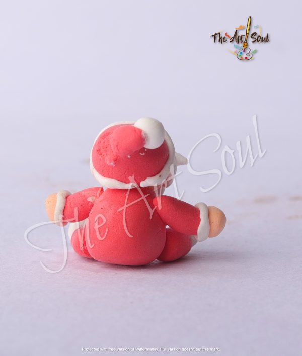 HANDMADE  SANTA CLAY MINIATURE