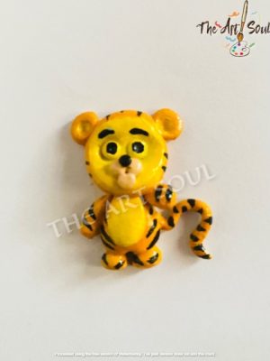 Tiger miniature fridge magnet