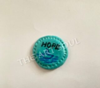 Hope miniature fridge magnet