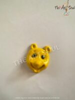 Pooh bear face miniature fridge magnet