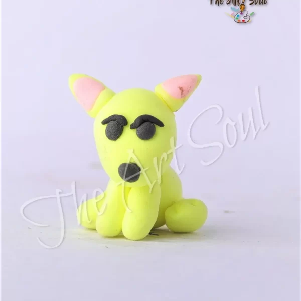 HANDMADE PUPPY CLAY MINIATURE