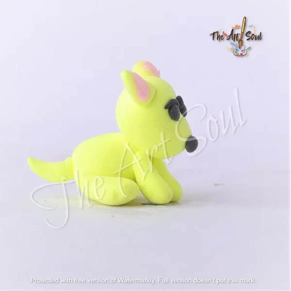 HANDMADE PUPPY CLAY MINIATURE