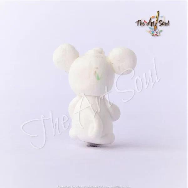 HANDMADE POLAR BEAR CLAY MINIATURE