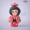 HANDMADE CHINESE DOLL CLAY MINIATURE