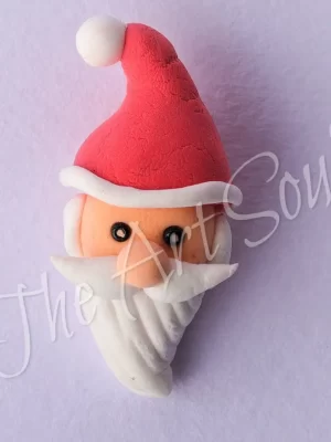 HANDMADE SANTA CLAY MINIATURE