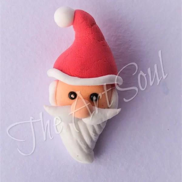 HANDMADE SANTA CLAY MINIATURE