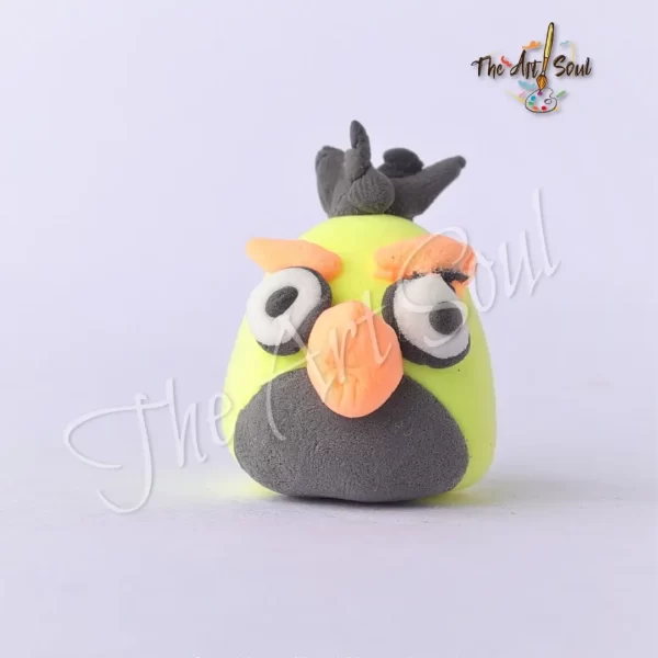 HANDMADE ANGRYBIRD CLAY MINIATURE