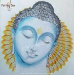 Buddha colour pencil